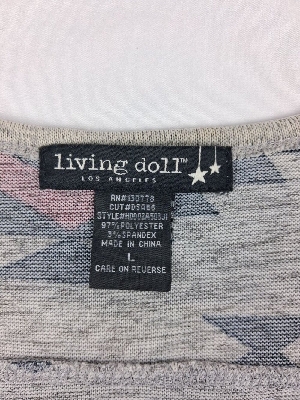 Living Doll Los Angeles Large Tribal Aztec Style Cardigan Sweater High-Low Hem - Picture 8 of 12